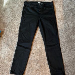 J. Crew 9” Womens Tall Vintage Straight Jean in Black